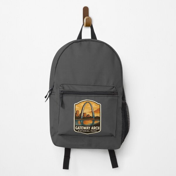 Item preview, Vintage American National Park Print: Gateway Arch designed and sold by PinUpPizzazz.