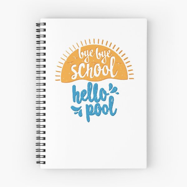 Item preview, Bye Bye School Hello Pool Last Day Summer Vacation T-Shirt designed and sold by 14thFloor.