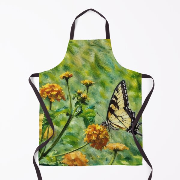 Artikelvorschau, Schmetterling und die Zinnien entworfen und verkauft von tomorrowsart.