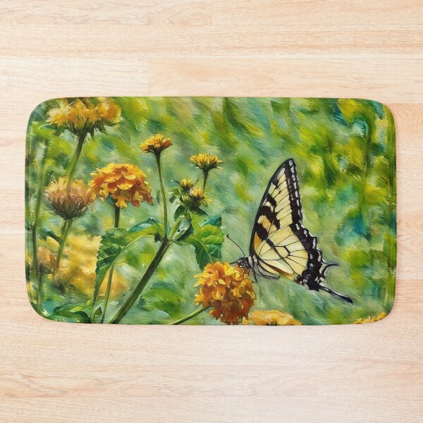 Artikelvorschau, Schmetterling und die Zinnien entworfen und verkauft von tomorrowsart.