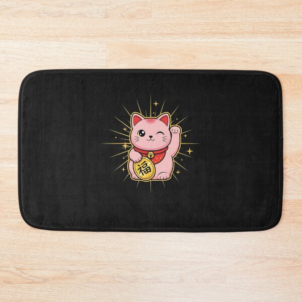 Item preview, Lucky Cat Maneki Neko Japanese Fortune Waving Charm Art designed and sold by diyoor.