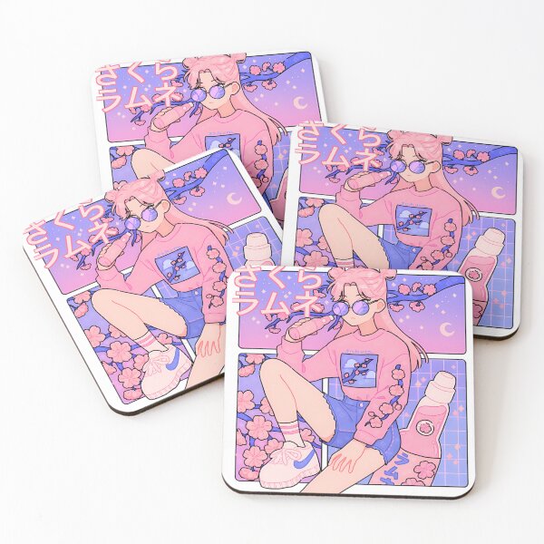 Item preview, Sakura Ramune - Cute And Cozy designed and sold by NosuriHanArt.