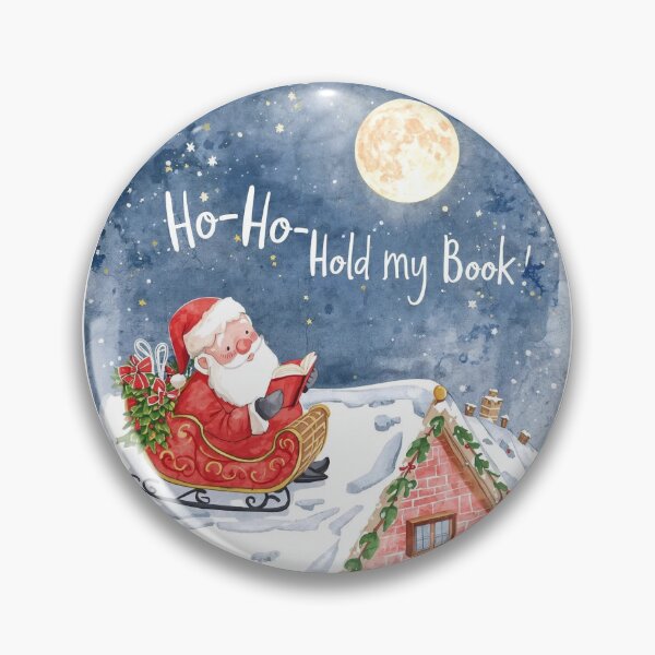 Item preview, Ho-Ho-Hold My Book designed and sold by CozyinTime.