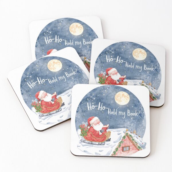 Item preview, Ho-Ho-Hold My Book designed and sold by CozyinTime.
