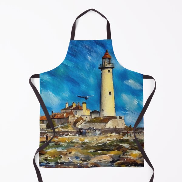Item preview, Lighthouse and Sea Gulls designed and sold by tomorrowsart.