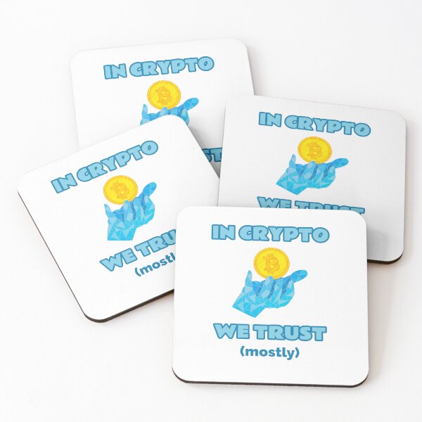 Item preview, In Crypto We Trust (mostly) designed and sold by thebestbysteph.