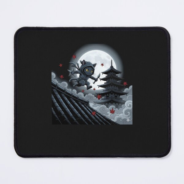 Item preview, Ninja Cat Stealth Attack Japanese Ninja Cat Warrior designed and sold by diyoor.