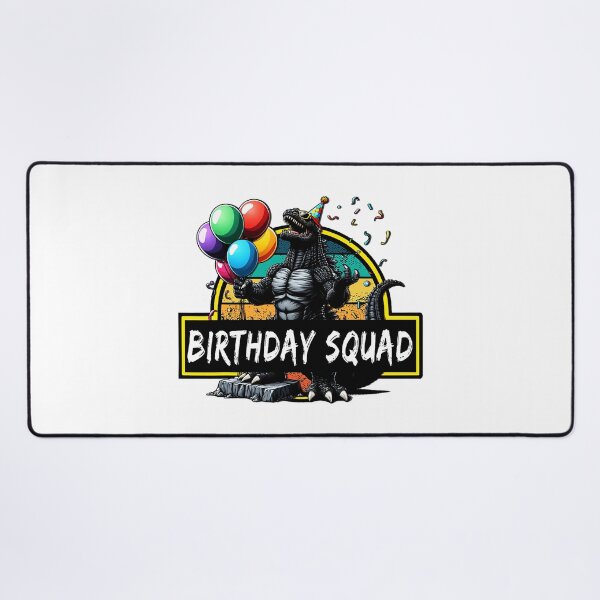 Item preview, Birthday Squad Kaiju Birthday Party Monster Lover  designed and sold by Dodgerrrr299.