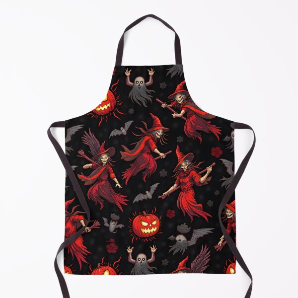 Aperçu de l'œuvre Sorcières, chauves-souris et fantômes sur le thème d'Halloween créée et vendue par BDLdesigns.