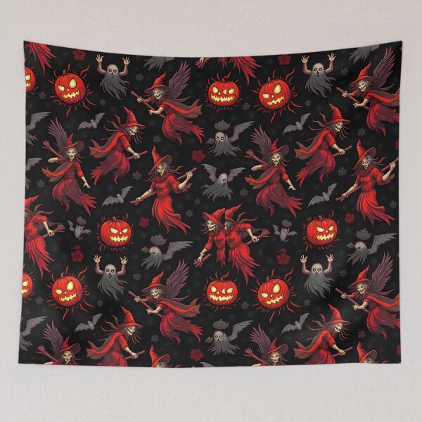 Item preview, Halloween  Themed  Witches Bats and Ghosts  designed and sold by BDLdesigns.