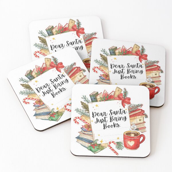 Item preview, Dear Santa, Just Bring Books designed and sold by CozyinTime.
