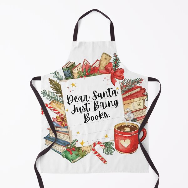 Item preview, Dear Santa, Just Bring Books designed and sold by CozyinTime.