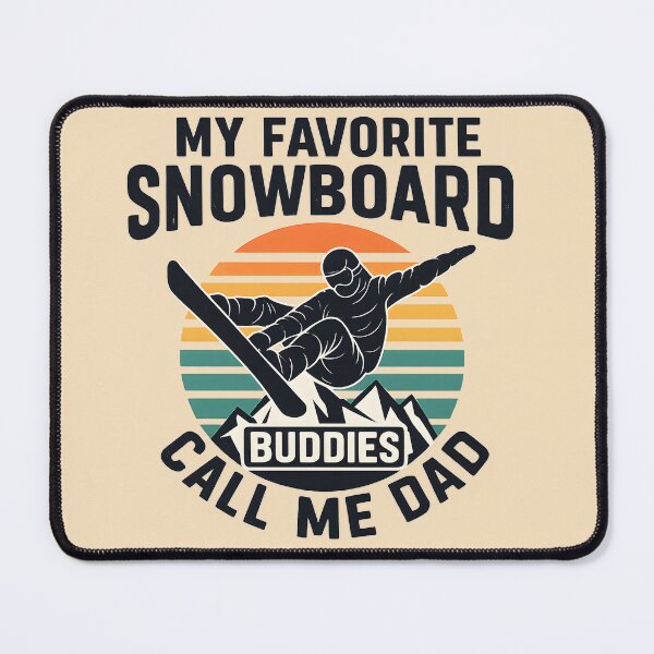 Item preview, Vintage My Favorite Snowboard Buddies Call Me Dad designed and sold by legendaryskins.