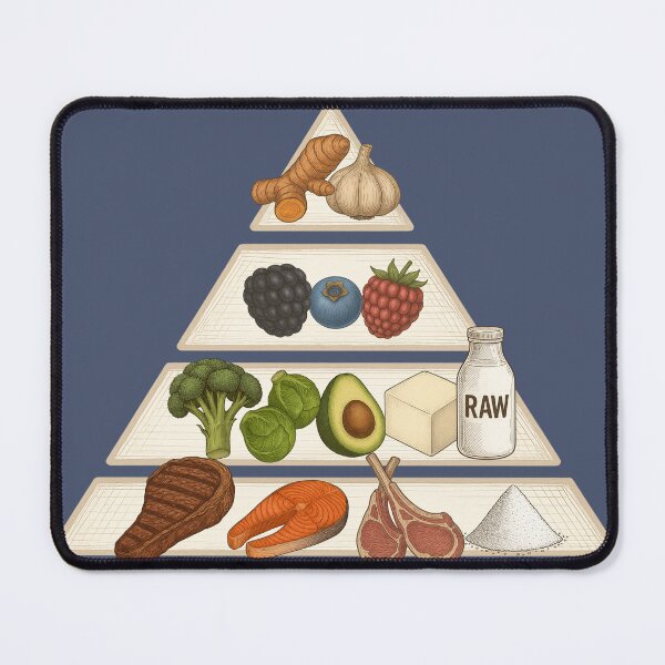 Item preview, The Perfect Food Pyramid designed and sold by Mister & Misses.