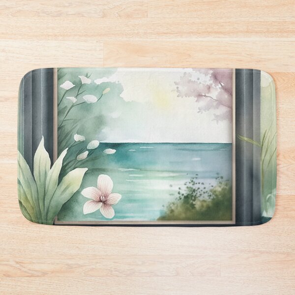 Item preview, Tranquil Tides - Soothing Watercolor Washes for Serene Relaxation Spaces designed and sold by PaintbrushPlace.