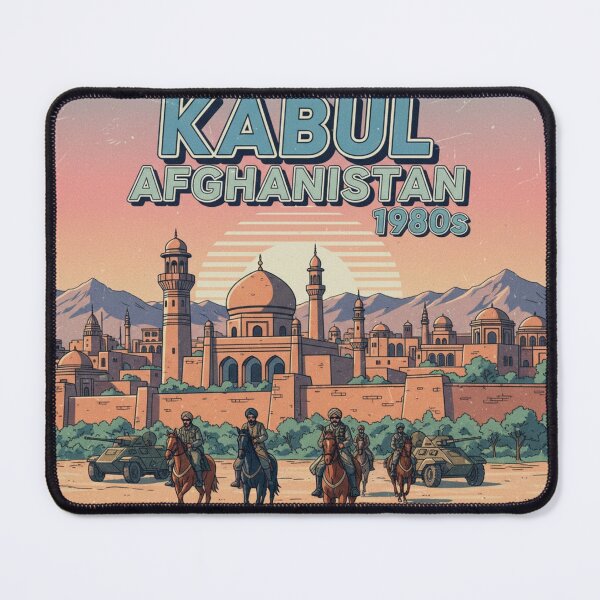 Item preview, Retro Anime Afghanistan Kabul Travel T Shirt Design designed and sold by ANIMEX00.