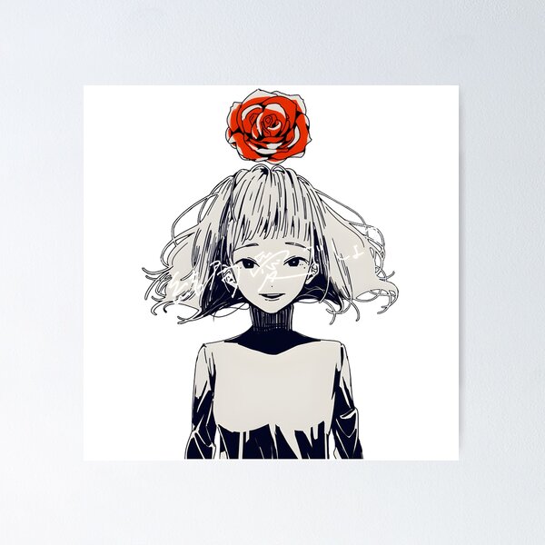 Item preview, Rose and Gentle Smile designed and sold by allezwagandi.