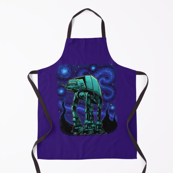 Item preview, Armored Walker Under a Starry Sky – Sci-Fi Night Scene designed and sold by NetoGalaxy.