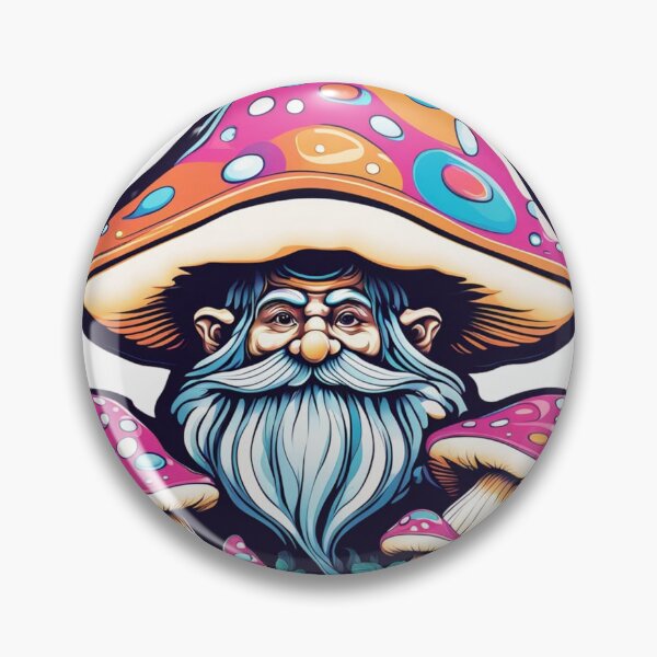 Item preview, Enchanted Gnome Emerging from Mushroom Portal designed and sold by T-Shirt Wizards.