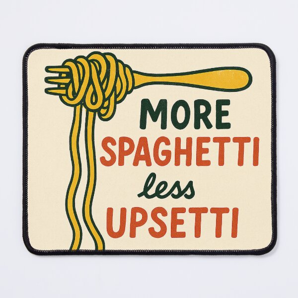 Item preview, More spaghetti, less upsetti designed and sold by PopCultureAndStuff.