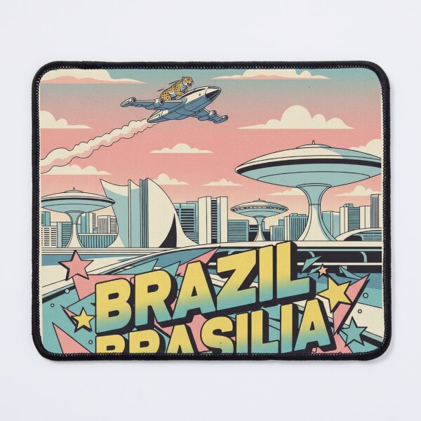 Item preview, Retro Anime Brazil Brasilia Travel T Shirt Design designed and sold by ANIMEX00.