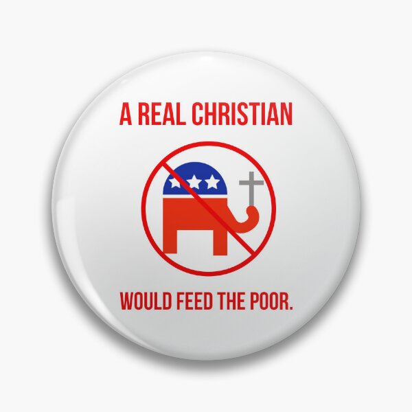 Item preview, A real Christian would feed the poor. designed and sold by Rachel the Artist .