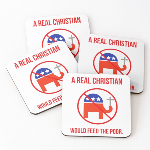 Item preview, A real Christian would feed the poor. designed and sold by Rachel the Artist .