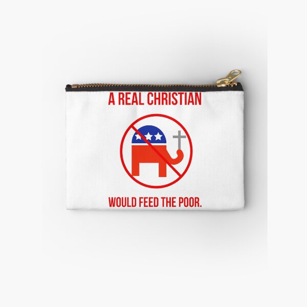 Item preview, A real Christian would feed the poor. designed and sold by Rachel the Artist .