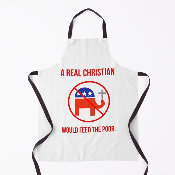 Item preview, A real Christian would feed the poor. designed and sold by Rachel the Artist .