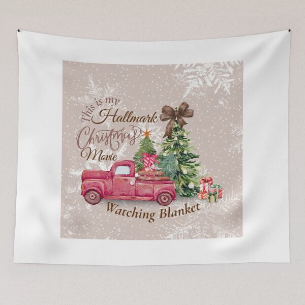 Item preview, Hallmark Christmas Movie Watching Blanket designed and sold by BaisRyderDie.