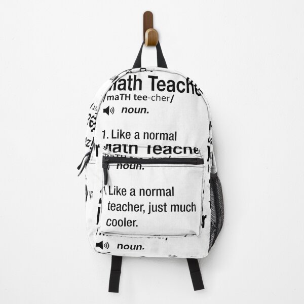 Item preview, Funny Nerdy Math Teacher Like a Normal Teacher Just Much Cooler A Wizard Black Text designed and sold by MathWare MathClips.