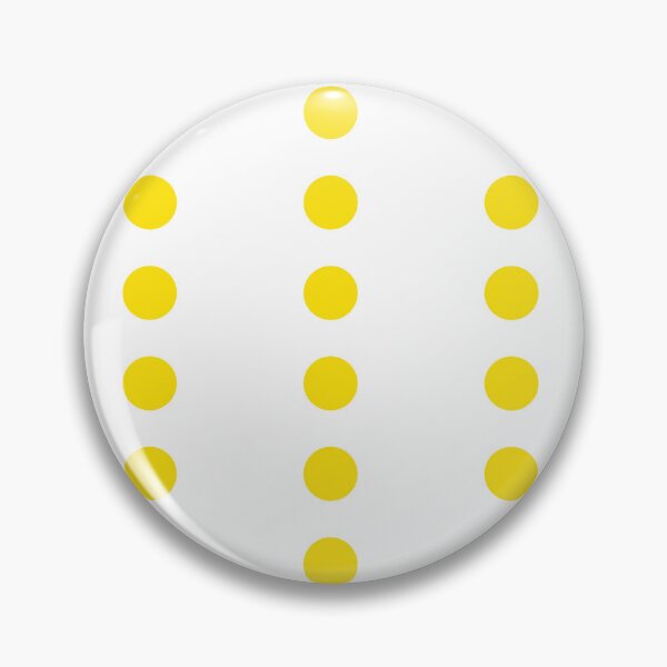 Item preview, Vivid Yellow Polka Dots on White  designed and sold by POLKAIWERX.