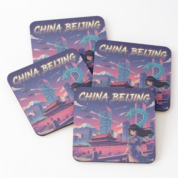 Item preview, Retro Anime China Beijing Travel T Shirt Design designed and sold by ANIMEX00.