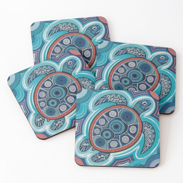 Item preview, Ocean Dreaming Turtle Art designed and sold by Random Designs.