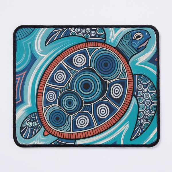 Item preview, Ocean Dreaming Turtle Art designed and sold by Random Designs.