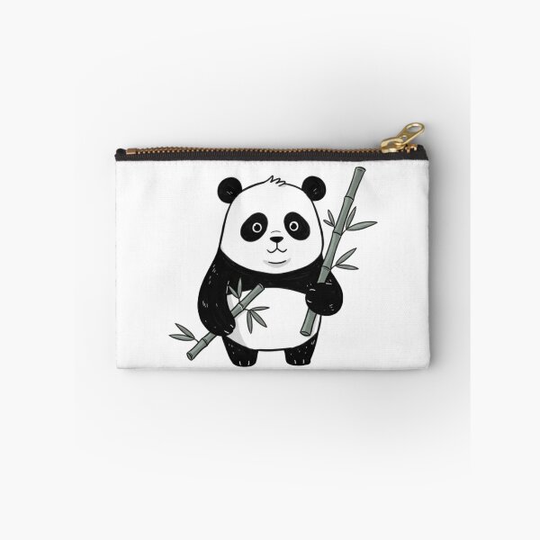 Item preview, Cute Panda Holding Bamboo designed and sold by EastEndTownie.