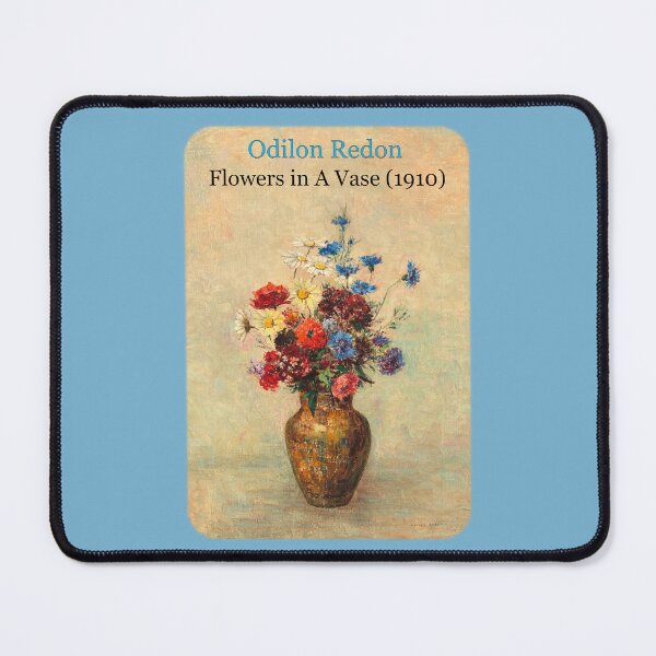 Item preview, Flowers In A Vase by Odilon Redon designed and sold by KeksWorkroom.