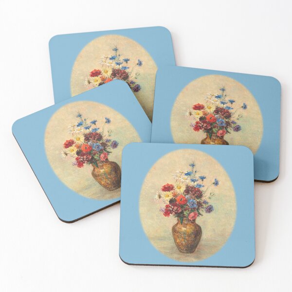 Item preview, Flowers In A Vase by Odilon Redon designed and sold by KeksWorkroom.