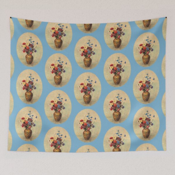 Item preview, Flowers In A Vase by Odilon Redon designed and sold by KeksWorkroom.