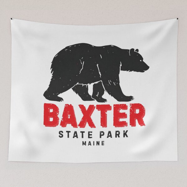 Item preview, Baxter State Park - Maine  designed and sold by GoodOldVintage.