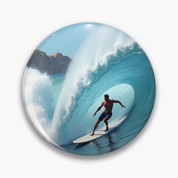 Item preview, Surfing a Big Wave designed and sold by BDLdesigns.