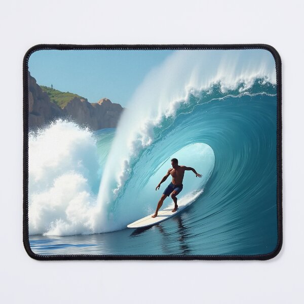 Item preview, Surfing a Big Wave designed and sold by BDLdesigns.