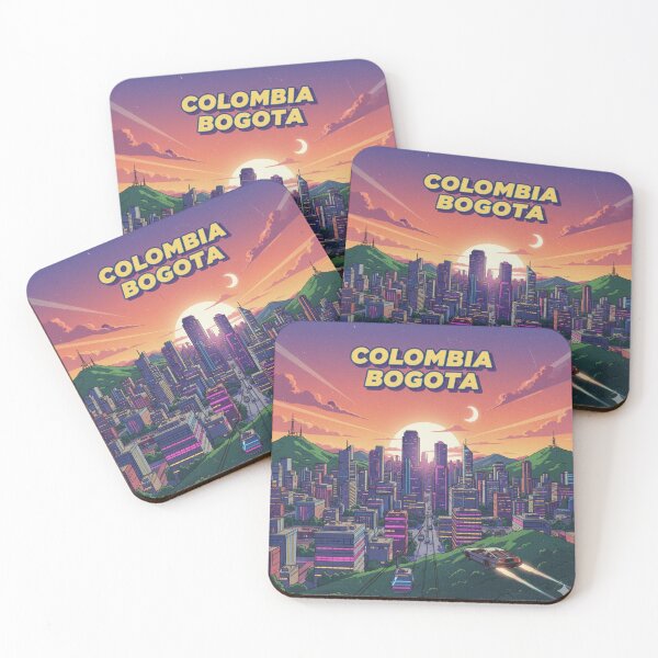 Item preview, Retro Anime Colombia Bogota Travel T Shirt Design designed and sold by ANIMEX00.