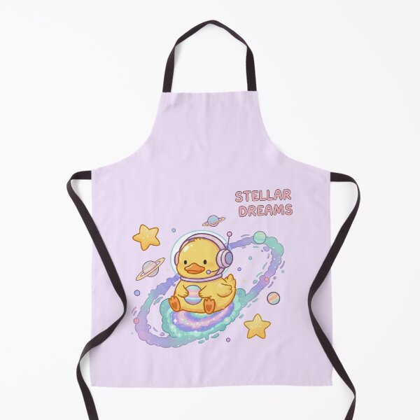 Item preview, Stellar Dreams Cute Duck Astronaut Sticker Kawaii Pastel Cozy Space Die-Cut Vinyl designed and sold by cozy corner co. .