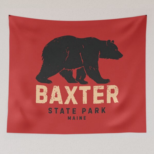 Item preview, Baxter State Park - Maine  designed and sold by GoodOldVintage.