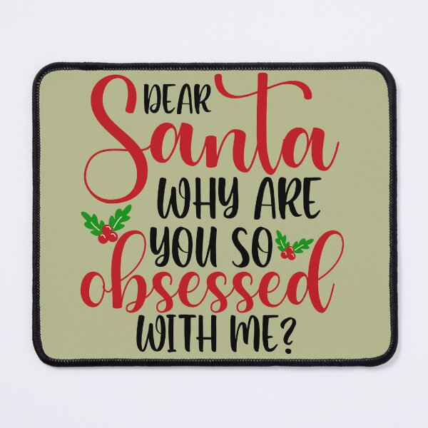 Item preview, Funny Santa Quote – Original Christmas Typography Design designed and sold by NotasCreativa.