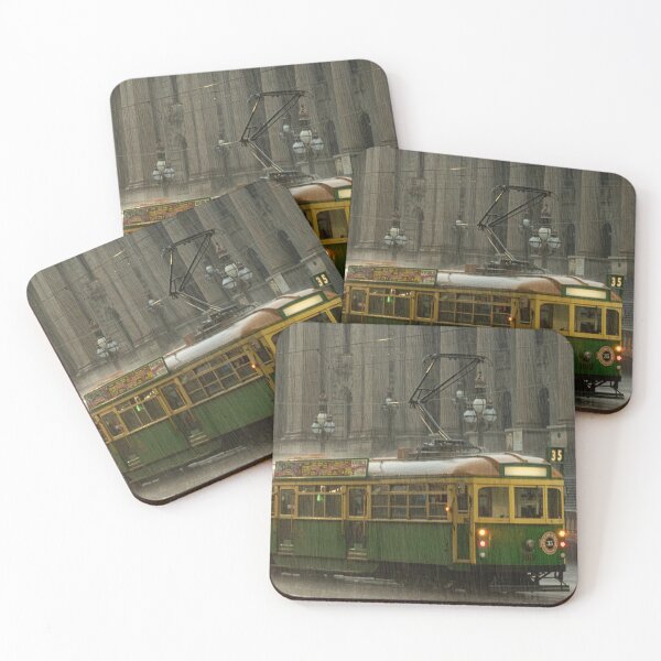 Item preview, Tram in the rain designed and sold by johnnieb.