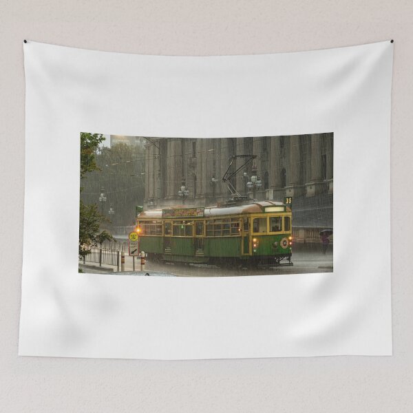 Item preview, Tram in the rain designed and sold by johnnieb.