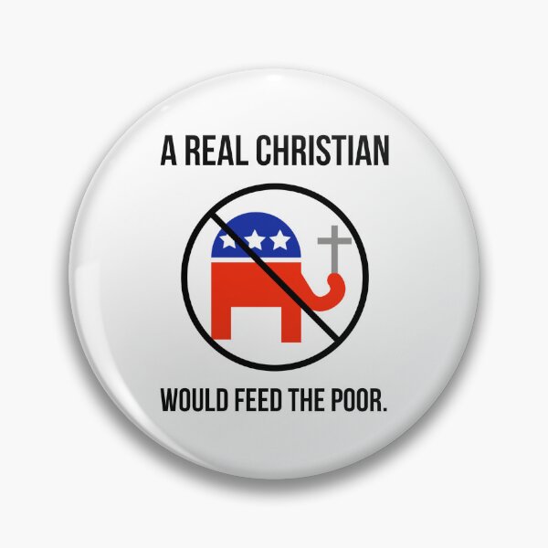 Item preview, A real Christian would feed the poor. designed and sold by Rachel the Artist .
