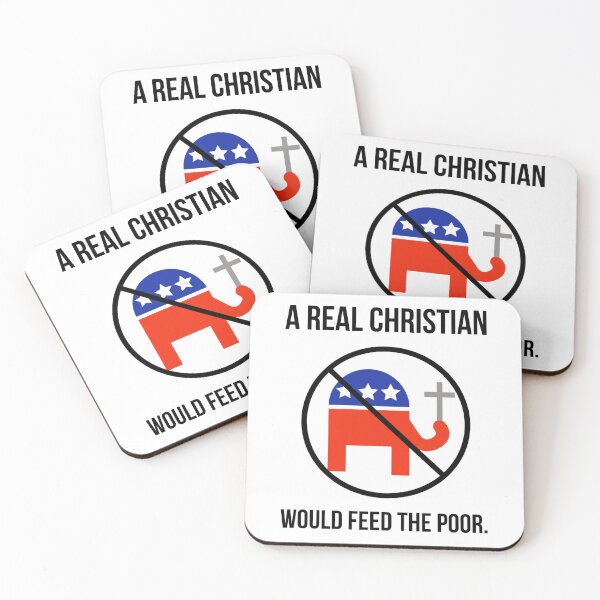 Item preview, A real Christian would feed the poor. designed and sold by Rachel the Artist .
